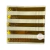 SERVILLETA METALIZADA RAYAS DORADO X20 - comprar online