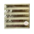SERVILLETA METALIZADA RAYAS PLATA X20 - comprar online