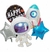 Set Globo ESPACIAL x5 - comprar online