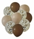 Set globo x10 Chocolate - comprar online