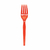 Tenedor Calidad x 20 u. Naranja - comprar online