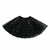 Tutu Con brillo tres capas 30cm NEGRO - comprar online