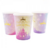 Vaso Castillo de princesas x6 - comprar online