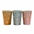 Vaso Margaritas Petit Polipapel x 10 CELESTE - comprar online