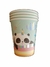 Vaso PANDA IRIDISCENTE x6u - comprar online