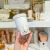 Vaso Polipapel Confetti Dorado x10 - comprar online