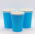 Vaso polipapel TURQUESA x10u