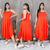 VESTIDO DE ALÇA/ALCINHA MODELO MIDI FEMININO/TENDÊNCIA/MODA EVANGÉLICA Sh