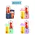 Mini Liquidificador Portátil Shake 6 Lâminas 400ML Espremedores Recarregável Espremedor Elétrico na internet