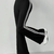 Calça Cintura Alta Bailarina com Listras Laterais Estilo Flare Moda Tendência Sh