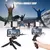 Tripé Estabilizador de Mão kit 5 em 1 gimbal Microfone Celular Gravação De Vídeo-lemon - Tudo Aki 77