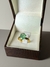Anel em Ouro com Esmeralda Natural AAA – Aro 17 - Br Carat