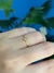 Imagem do Anel em Ouro com Diamante Natural – Aro 15 | 0,25ct