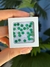 Lote de Esmeraldas Naturais 4mm – Corte Brilhante | AAA