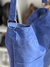 Cartera Chiara - gamuza azul - comprar online