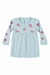 Vestido Flores Infantil Manga Longa - Elian