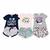 Kit 6 Peças Conjunto Infantil Menina - Camisetas e Bermudas - Tamanho 1