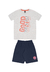 Conjunto Infantil Menino Camiseta e Bermuda - Tile E Sul - Bolinha de Sabão Moda Infantil e Juvenil