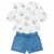 Conjunto Barcos Infantil Menina - Milon na internet