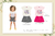 Conjunto Corações Infantil Menina - Tile E Sul - Bolinha de Sabão Moda Infantil e Juvenil