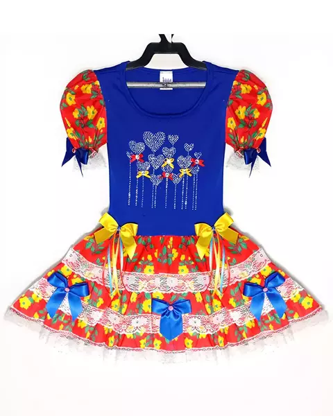 Vestido Junino Navanna - Tamanho 02