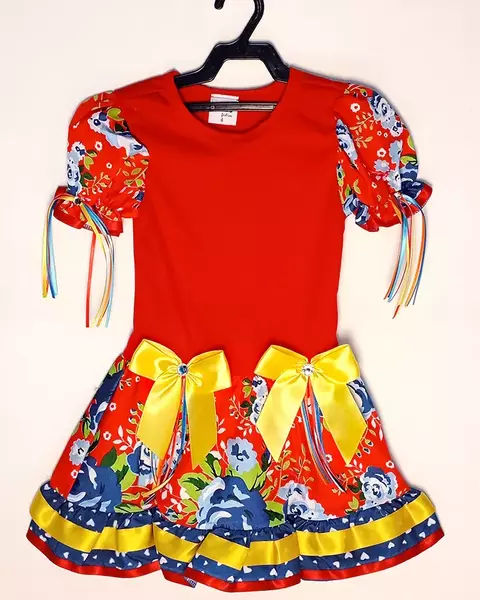 Vestido Festa Junina Infantil - Analu