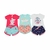 Kit 6 Peças Conjunto Infantil Menina - Camisetas e Bermudas - Tamanho 3