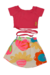 Conjunto Pintura Infantil Menina - Fakini - loja online