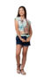 Conjunto Juvenil Short e Blusa - Ingrid - Bicho Pegou