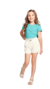 Imagem do Short Infantil Menina Laço - Trick Nick