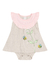 Kit de Roupa Menina - Macaquinho+Body - Tile E Sul - Bolinha de Sabão Moda Infantil e Juvenil