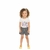 Kit roupa 4 peças Menina-Conjunto Blusa e Shorts-Tile E Sul - Bolinha de Sabão Moda Infantil e Juvenil