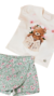 Conjunto Infantil Blusa e Short Saia - Trick Nick - comprar online