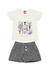 Kit roupa 4 peças Menina-Conjunto Blusa e Shorts-Tile E Sul - comprar online
