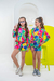 Conjunto Infantil Blogueirinha Short e Bomber - Dimocinha - comprar online