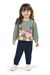 Conjunto Estampado Infantil Menina - Elian - Bolinha de Sabão Moda Infantil e Juvenil