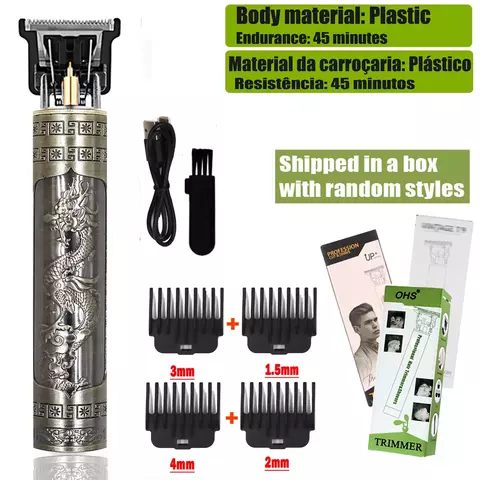 T9 máquina de cortar cabelo reparação barba barbear corpo aparador de pêlos