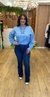 Bata Feminina Jeans Liocel Manga Longa - comprar online