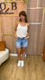 Bermuda Jeans sem Elastano - comprar online