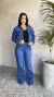 Calça Jeans Reta com Frizo - comprar online