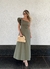 Vestido Fiorella – Verde Militar - comprar online