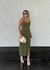 Vestido Isabelle – Verde Militar - comprar online