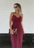 Vestido Isabelle – Vinho Merlot na internet