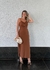 Vestido Sabrina – Mocha Mousse - It Style