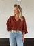 Blusa Blair – Marrom Chocolate - comprar online