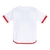 Kit Infantil Flamengo II 24/25 - Adidas - Branco com detalhes em vermelho - comprar online