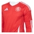 Camisa Internacional I 25/26 manga longa - Torcedor Adidas Masculina - Vermelha com detalhes em branco - Coessports