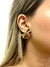 Brinco Leque Banhado A Ouro 18K na internet