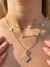 Colar Choker Trevo Banhado A Ouro 18K - comprar online