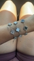 Imagem do Pulseira Trevo Preta De Aço Inox